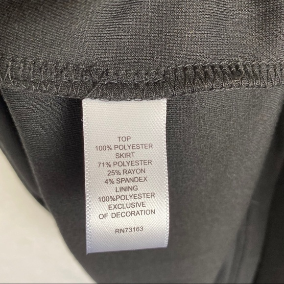 NWT SPENSE Petite Sleeveless Dress w/ Peplum 10P - Picture 6 of 7